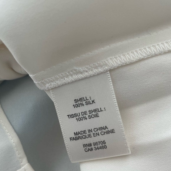 Rebecca Taylor Silk Blouse Size 0 - Picture 12 of 12